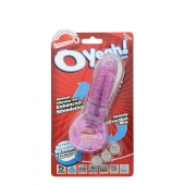 Фиолетовое эрекционное кольцо с вибрацией и пальчиком OYEAH PURPLE - Screaming O - в Нижнем Тагиле купить с доставкой