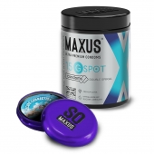 Гладкие презервативы Maxus G spot с двойной спиралью - 15 шт. - Maxus - купить с доставкой в Нижнем Тагиле