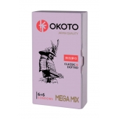 Презервативы OKOTO Mega Mix - 12 шт. - Sitabella - купить с доставкой в Нижнем Тагиле