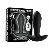 Черный массажер простаты с вибрацией, эффектом маятника и пультом ДУ - Secwell - в Нижнем Тагиле купить с доставкой