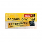 Презервативы увеличенного размера Sagami Original 0.02 XL-size - 12 шт. - Sagami - купить с доставкой в Нижнем Тагиле