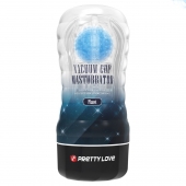 Прозрачный текстурированный мастурбатор Vacuum Cup Masturbator Planet - Baile - в Нижнем Тагиле купить с доставкой