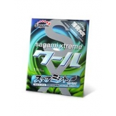 Презерватив Sagami Xtreme Mint с ароматом мяты - 1 шт. - Sagami - купить с доставкой в Нижнем Тагиле