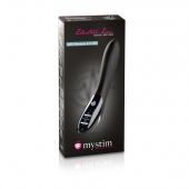 Черный вибратор с миостимуляцией Mystim Electric Eric Black Edition - 27 см. - MyStim - купить с доставкой в Нижнем Тагиле