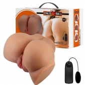 Карамельный мастурбатор-полуторс Emilia с вибрацией - Baile - в Нижнем Тагиле купить с доставкой