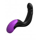 Черно-фиолетовый вибромассажёр простаты Hyper-Pulse P-Spot Massager - Pipedream - в Нижнем Тагиле купить с доставкой