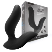 Черный вибромассажер простаты 3,5’’ Curve P-spot Massager - 12 см. - Erokay - в Нижнем Тагиле купить с доставкой