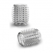Прозрачная насадка с шипами STAY HARD COCK SLEEVE 01 CLEAR - Blush Novelties - в Нижнем Тагиле купить с доставкой