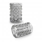 Прозрачная насадка с бороздками STAY HARD COCK SLEEVE 04 CLEAR - Blush Novelties - в Нижнем Тагиле купить с доставкой