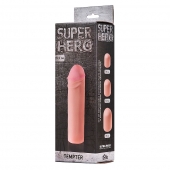 Фаллоудлинитель SUPER HERO Tempter - 16 см. - Lola Games - в Нижнем Тагиле купить с доставкой