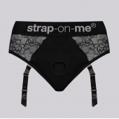 Трусики для фиксации насадок Strap-on-me Harness Lingerie Diva XS - Strap-on-me - купить с доставкой в Нижнем Тагиле