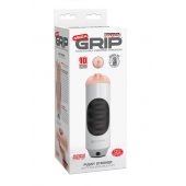 Мастурбатор-вагина Extreme Toyz Mega Grip Vibrating Stroker Mouth - Pipedream - в Нижнем Тагиле купить с доставкой