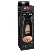 Мастурбатор-вагина с вибрацией Vibrating Mega Milker - Pipedream - в Нижнем Тагиле купить с доставкой