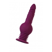 Фиолетовая мини-машина для секса Striker с пультом ДУ - 23,5 см. - ToyFa - купить с доставкой в Нижнем Тагиле