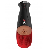 Мастурбатор-вагина в колбе с вибрацией Fuck-O-Matic Pro XL - Pipedream - в Нижнем Тагиле купить с доставкой
