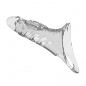 Прозрачная насадка на пенис - 22 см. - Baile - в Нижнем Тагиле купить с доставкой