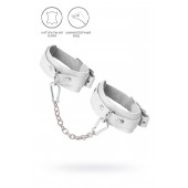 Белые мини-оковы со скруглёнными углами - Pecado - купить с доставкой в Нижнем Тагиле