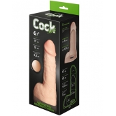 Телесный фаллоудлинитель с мошонкой Cock Next - 17 см. - LOVETOY (А-Полимер) - в Нижнем Тагиле купить с доставкой