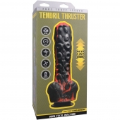 Черно-красная мини-машина на присоске Tendril Thruster - 21,6 см. - Doc Johnson - купить с доставкой в Нижнем Тагиле