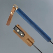 Стек «Дикий Запад» с джинсовой ручкой - 60 см. - Sitabella - купить с доставкой в Нижнем Тагиле