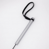 Черный стек с металлической ручкой - Crazy Handmade - купить с доставкой в Нижнем Тагиле