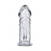 Прозрачная насадка на пенис Uco - 13 см. - A-toys - в Нижнем Тагиле купить с доставкой