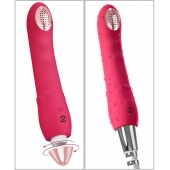 Малиновая насадка на душ с вибрацией Showers to orgasm - 20,1 см. - Orion - купить с доставкой в Нижнем Тагиле