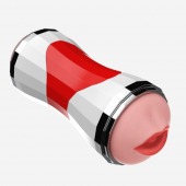 Двусторонний мастурбатор в колбе Power Grip Cup - вагина и ротик - Boys of Toys - в Нижнем Тагиле купить с доставкой