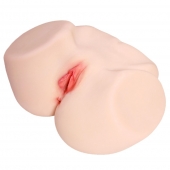 Мастурбатор-полуторс с двойным слоем материала и вибрацией Jenny Onahole Real Vagina - KOKOS - в Нижнем Тагиле купить с доставкой