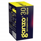 Ароматизированные презервативы Ganzo Juice - 30 шт. - Ganzo - купить с доставкой в Нижнем Тагиле