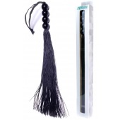 Черная силиконовая плеть - 37 см. - Boys of Toys - купить с доставкой в Нижнем Тагиле