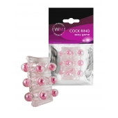 Прозрачная сквозная насадка на пенис с цветными шариками - Erowoman-Eroman - в Нижнем Тагиле купить с доставкой