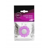 Лиловое эрекционное кольцо с 2 рядами стимулирующих шариков - Erowoman-Eroman - в Нижнем Тагиле купить с доставкой