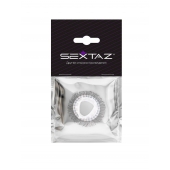 Эластичное эрекционное кольцо с длинными черными «ресничками» - Sextaz - в Нижнем Тагиле купить с доставкой