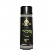 Массажное масло c ароматом тропических фруктов Massage Oil - 100 мл. - HOT - купить с доставкой в Нижнем Тагиле