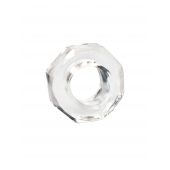 Прозрачное эрекционное кольцо в форме гайки - Sex Expert - в Нижнем Тагиле купить с доставкой