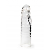Прозрачная закрытая насадка на член - 15 см. - Sex Expert - в Нижнем Тагиле купить с доставкой
