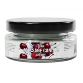 Массажная свеча «Спелая вишня» - 50 мл. - SGAN - купить с доставкой в Нижнем Тагиле
