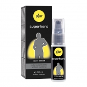 Пролонгатор-сыворотка pjur Superhero Delay Serum - 20 мл. - Pjur - купить с доставкой в Нижнем Тагиле