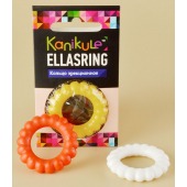 Цветное рельефное эрекционное кольцо Ellasring - Sitabella - в Нижнем Тагиле купить с доставкой