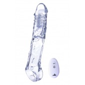 Прозрачная насадка-удлинитель Length Enhancer With Bullet с подхватом - 22,3 см. - NMC - в Нижнем Тагиле купить с доставкой