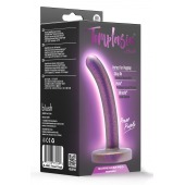 Фиолетовая насадка с гладкой поверхностью Surrender 4.75 Inch Beginner Pegging Dildo - 12 см. - Blush Novelties - купить с доставкой в Нижнем Тагиле