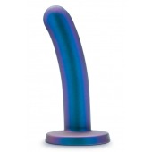 Синяя насадка с гладкой поверхностью Surrender 5.75 Inch Intermediate Pegging Dildo - 14,6 см. - Blush Novelties - купить с доставкой в Нижнем Тагиле