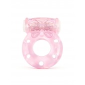 Розовое эрекционное виброкольцо с бабочкой - 1137 - в Нижнем Тагиле купить с доставкой