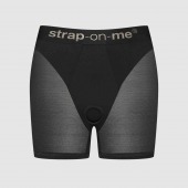 Трусики-шорты для фиксации насадок Strap-on-me Harness Lingerie Halo - size S - Strap-on-me - купить с доставкой в Нижнем Тагиле