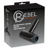 Черный мастурбатор с удобной ручкой Masturbator with 2 Functions - Orion - в Нижнем Тагиле купить с доставкой