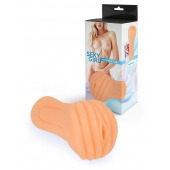 Эластичный мастурбатор в виде вагины телесного цвета - Sexy Girl - в Нижнем Тагиле купить с доставкой