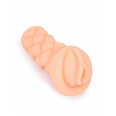 Телесный мастурбатор-вагина с вибропулей и эрекционными кольцами в комплекте - Sexy Girl - в Нижнем Тагиле купить с доставкой