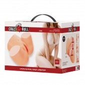 Телесный мастурбатор Liora с 2 любовными тоннелями - Baile - в Нижнем Тагиле купить с доставкой