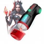 Интерактивный мастурбатор Raven с вакуумом, вибрацией и подсветкой - Shots Media BV - в Нижнем Тагиле купить с доставкой